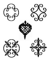 Пана и центри ковано желязо на Хефест