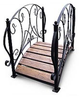 Градински мостчета от ковано желязо